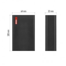 Батарея універсальна EMOS 20000 mAh NTBF20, 65W, Pass-through, black (B0560B) - Фото