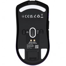 Мышка Hator Hellyberry HM47 Pro RGB Wireless/Bluetooth/USB Black/Violet (HM47PRO_black_violet) - Фото