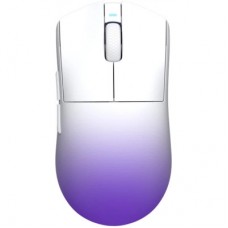 Мышка Hator Hellyberry HM47 Pro RGB Wireless/Bluetooth/USB White/Violet (HM47PRO_white_violet) - Фото