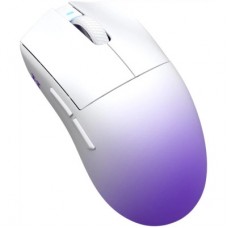 Мышка Hator Hellyberry HM47 Pro RGB Wireless/Bluetooth/USB White/Violet (HM47PRO_white_violet) - Фото