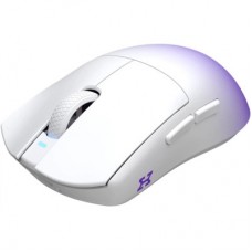 Мышка Hator Hellyberry HM47 Pro RGB Wireless/Bluetooth/USB White/Violet (HM47PRO_white_violet) - Фото