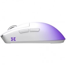 Мышка Hator Hellyberry HM47 Pro RGB Wireless/Bluetooth/USB White/Violet (HM47PRO_white_violet) - Фото