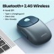 Мышка Ugreen MU102 Wireless/Bluetooth Black (90538)