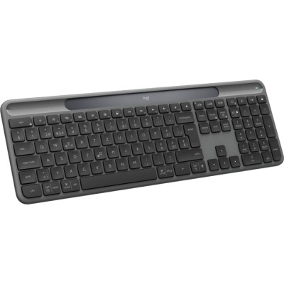 Клавіатура Logitech Slim Solar+ Bluetooth Graphite (920-013764)