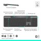 Клавіатура Logitech Slim Solar+ Bluetooth Graphite (920-013764)