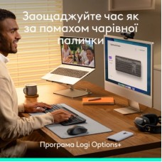 Клавіатура Logitech Slim Solar+ Bluetooth Graphite (920-013764) - Фото