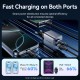 Зарядний пристрій Vention 2xUSB-C PD45W GaN gray (FCDH0-EU)