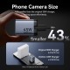 Зарядний пристрій Vention 2xUSB-C PD45W GaN gray (FCDH0-EU)