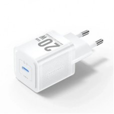 Зарядний пристрій Vention USB-C PD20W GaN white (FEPW0-EU) - Фото