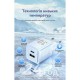 Зарядний пристрій Vention 1xUSB-C PD30W + 1xUSB QC 3.0 30 W GaN white (FEQW0-EU)