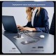 Зарядний пристрій Vention 1xUSB-C PD70W + 1xUSB QC 3.0 22.5 W GaN + cable USB-C to USB-C 1.0m 5 A gray (TZ-FCGH0-EU)