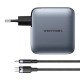 Зарядний пристрій Vention 3xUSB-C PD100W + 1xUSB QC 3.0 30 W GaN + cable USB-C to USB-C 1.0m gray (TZ-FETH0-EU)