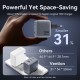 Зарядний пристрій Vention 2xUSB-C PD70W + 1xUSB QC 3.0 22.5 W GaN + cable USB-C to USB-C 1.0 m black gray (TZ-FEXH0-EU)
