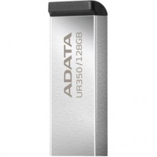 USB-флеш накопичувач ADATA 128 GB UR 350 Silver/Black USB 3.2 (UR350-128G-RSR/BK) - Фото