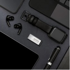 USB-флеш накопичувач ADATA 128 GB UR 350 Silver/Black USB 3.2 (UR350-128G-RSR/BK) - Фото