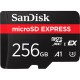 Карта памяти SanDisk 256GB microSDXC class 10 UHS-I U3 A1 Express (SDSQXFN-256G-GN4NN)