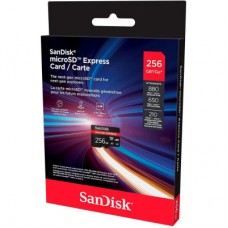 Картка пам'яті SanDisk 256 GB microSDXC class 10 UHS-I U3 A1 Express (SDSQXFN-256G-GN4NN) Картка пам'яті SanDisk 256 GB microSDXC class 10 UHS-I U3 A1 Express (SDSQXFN-256G-GN4NN) - Фото