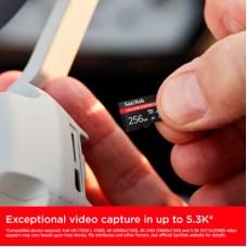 Картка пам'яті SanDisk 256 GB microSDXC class 10 UHS-I U3 A1 Express (SDSQXFN-256G-GN4NN) Картка пам'яті SanDisk 256 GB microSDXC class 10 UHS-I U3 A1 Express (SDSQXFN-256G-GN4NN) - Фото