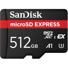 Карта памяти SanDisk 512GB microSDXC class 10 UHS-I U3 A1 Express (SDSQXFN-512G-GN4NN)
