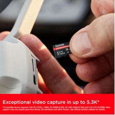 Картка пам'яті SanDisk 512GB microSDXC class 10 UHS-I U3 A1 Express (SDSQXFN-512G-GN4NN) Картка пам'яті SanDisk 512GB microSDXC class 10 UHS-I U3 A1 Express (SDSQXFN-512G-GN4NN) - Фото