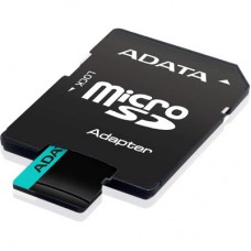 Картка пам'яті ADATA 256 GB microSD class 10 UHS-I U3 V30 A2 Premier Pro SD 6.0 (AUSDX256GUI3V30SA2-RA1) - Фото