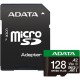 Карта памяти ADATA 128GB microSD class 10 UHS-I U3 V30 A2 Speed Plus (UD128GUI3V30A2SP-RA1)