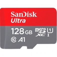Картка пам'яті SanDisk 128 GB microSD class 10 UHS-I A1 Ultra (SDSQUAB-128G-GN6IA) Картка пам'яті SanDisk 128 GB microSD class 10 UHS-I A1 Ultra (SDSQUAB-128G-GN6IA) - Фото