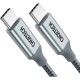 Дата кабель USB-C to USB-C 1.8m USB 3.1 PD100W Choetech (XCC-1002)