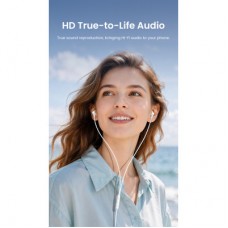 Наушники Vention Echo Lite 3.5mm In-Ear Wired White (GBAWAV) - Фото