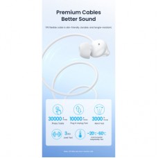 Наушники Vention Echo Lite 3.5mm In-Ear Wired White (GBAWAV) - Фото