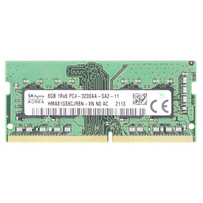 Модуль пам'яті для ноутбука SoDIMM DDR4 8 GB 3200 MHz Hynix (HMA81GS6CJR8N-XN)