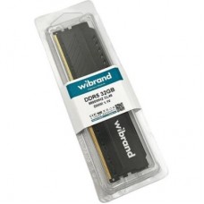 Модуль пам'яті для комп'ютера DDR5 32GB 5600 MHz Heatsink Black Wibrand (WI5600DDR5D/32GB) - Фото