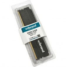 Модуль пам'яті для комп'ютера DDR5 32 GB 6000 MHz Heatsink Black Wibrand (WI6000DDR5D/32GB) - Фото