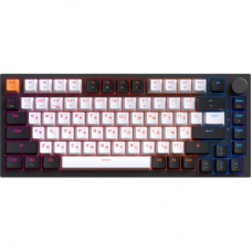 Клавіатура GamePro Asgard Valhalla QLAB Sakura Switch RGB Bluetooth/Wireless/USB-C UA Black (MK160-B-QS-PRO) - Фото