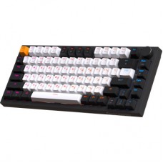 Клавіатура GamePro Asgard Valhalla QLAB Sakura Switch RGB Bluetooth/Wireless/USB-C UA Black (MK160-B-QS-PRO) - Фото