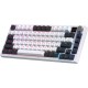 Клавіатура GamePro Asgard Valhalla Pro QLAB Sakura Switch RGB Bluetooth/Wireless/USB-C UA White (MK160-W-D-QS-PRO)