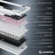 Клавіатура GamePro Asgard Valhalla Pro QLAB Sakura Switch RGB Bluetooth/Wireless/USB-C UA White (MK160-W-D-QS-PRO)