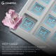 Клавіатура GamePro Asgard Valhalla Pro QLAB Sakura Switch RGB Bluetooth/Wireless/USB-C UA White (MK160-W-D-QS-PRO)