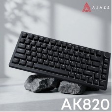 Клавіатура Ajazz AK820 Red Switch USB-C UA Black (AK820-R-B) Клавіатура Ajazz AK820 Red Switch USB-C UA Black (AK820-R-B) - Фото
