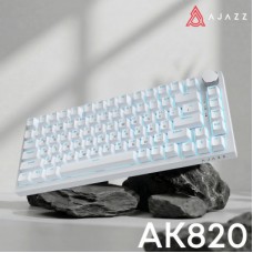 Клавіатура Ajazz AK820 Red Switch USB-C UA White (AK820-R-W) Клавіатура Ajazz AK820 Red Switch USB-C UA White (AK820-R-W) - Фото