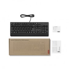 Клавіатура Lenovo Preferred Pro II USB UA Black (4Y41R64624) - Фото