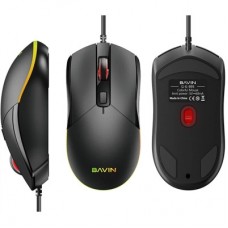 Мишка BAVIN G-K-995 RGB Optical USB DPI Black (G-K-995-BK) - Фото