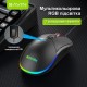 Мышка BAVIN G-K-995 RGB Optical USB DPI Black (G-K-995-BK) Мышка BAVIN G-K-995 RGB Optical USB DPI Black (G-K-995-BK)