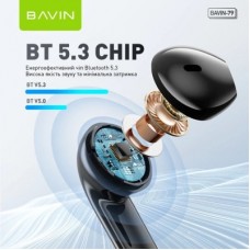 Наушники BAVIN BAVIN-79 Hi-Res Black (HB-BA-79-BK) - Фото