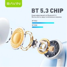 Наушники BAVIN BAVIN-81 Hi-Res LCD Tough White (HB-BA-81-WH) - Фото