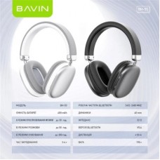 Навушники BAVIN BH-55 Hi-Res Black (HB-BH-55 BK) - Фото