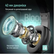 Наушники ColorWay Bloodwave LED Black (CW-HPG01BK) - Фото