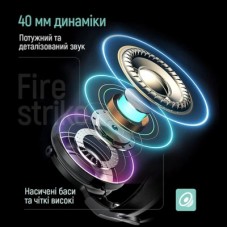 Наушники ColorWay Firestrike RGB Black (CW-HPG04BK) - Фото
