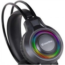 Наушники ColorWay GlowCore RGB Black (CW-HPG02BK) - Фото