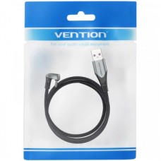 Дата кабель USB 2.0 AM to USB-C 1.5m 66W 180° U-Shaped aluminum alloy Vention (COHHG) - Фото